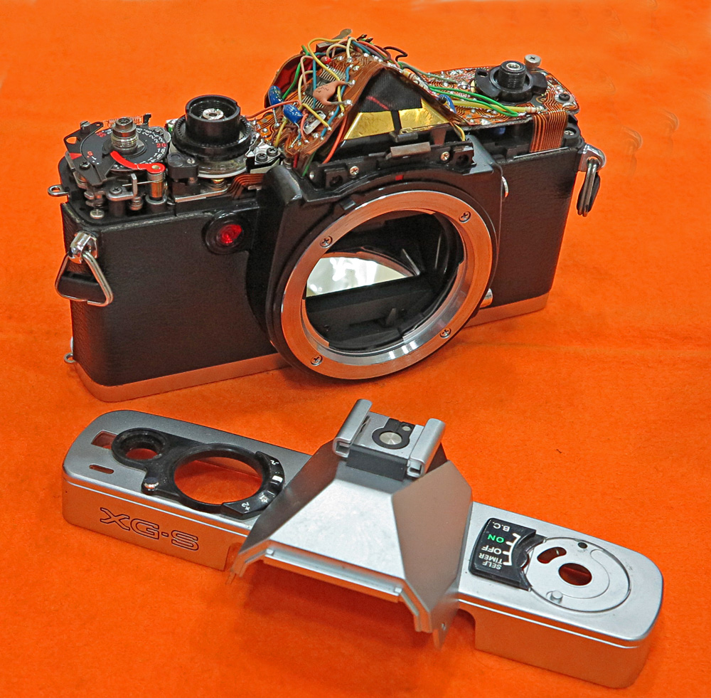 ミノルタＸＧ－Ｓのカメラ修理 | 店主のブログ