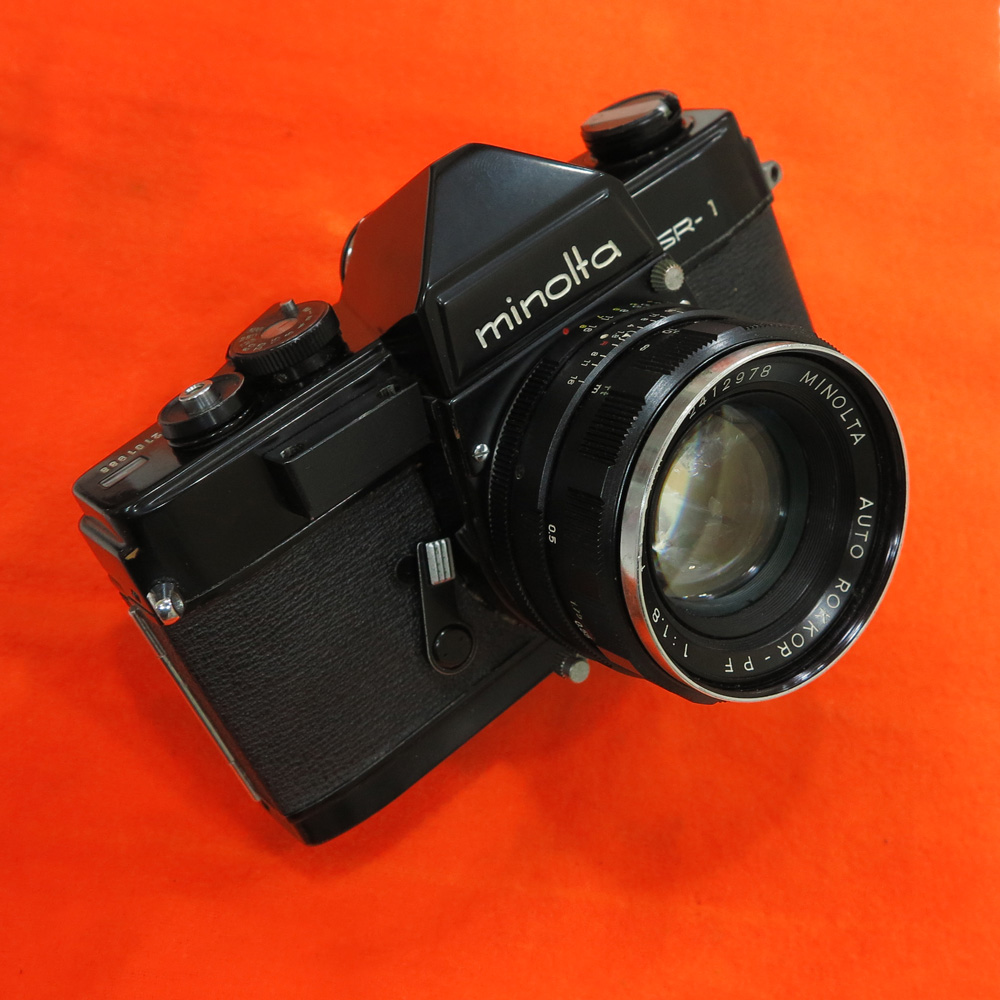 大勧め MINOLTA　/　フィルムカメラ　SR-1 フィルムカメラ