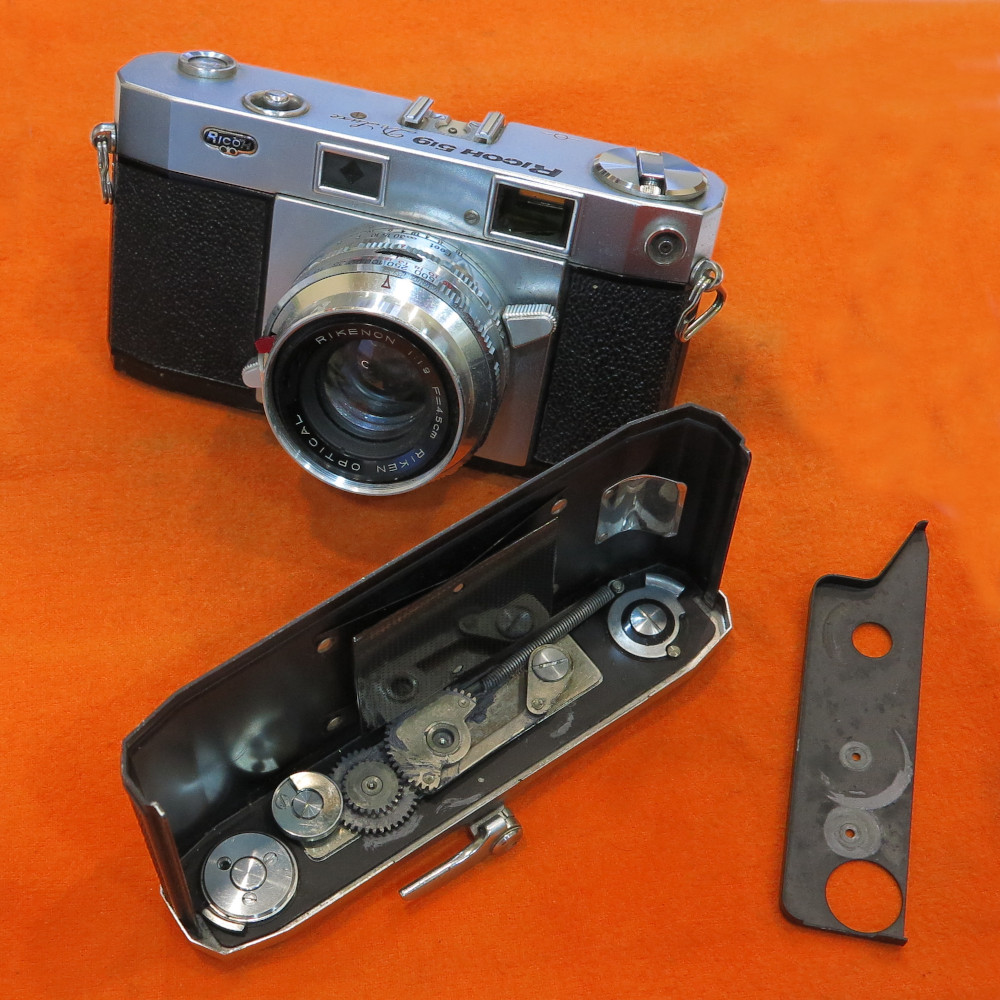 リコー５１９デラックスのカメラ修理 | 店主のブログ