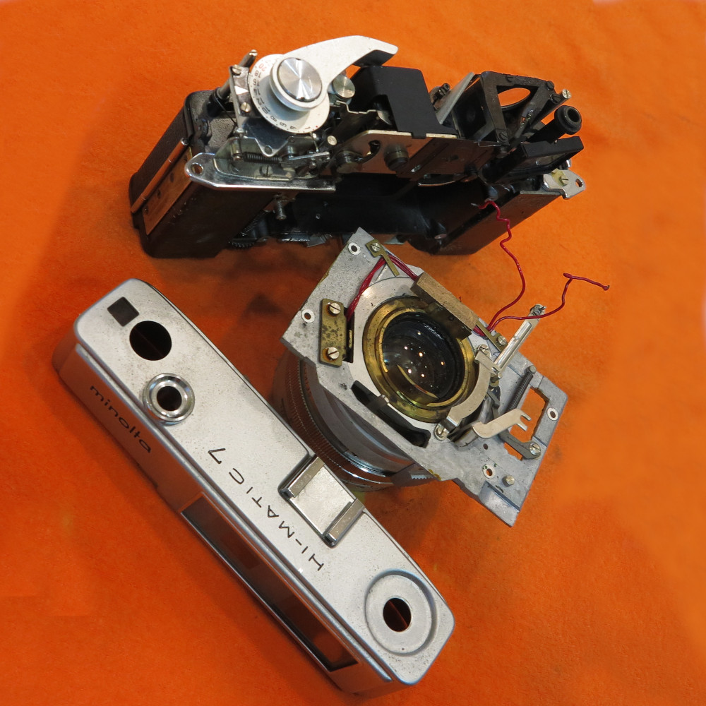 ミノルタハイマチック７のカメラ修理 | 店主のブログ