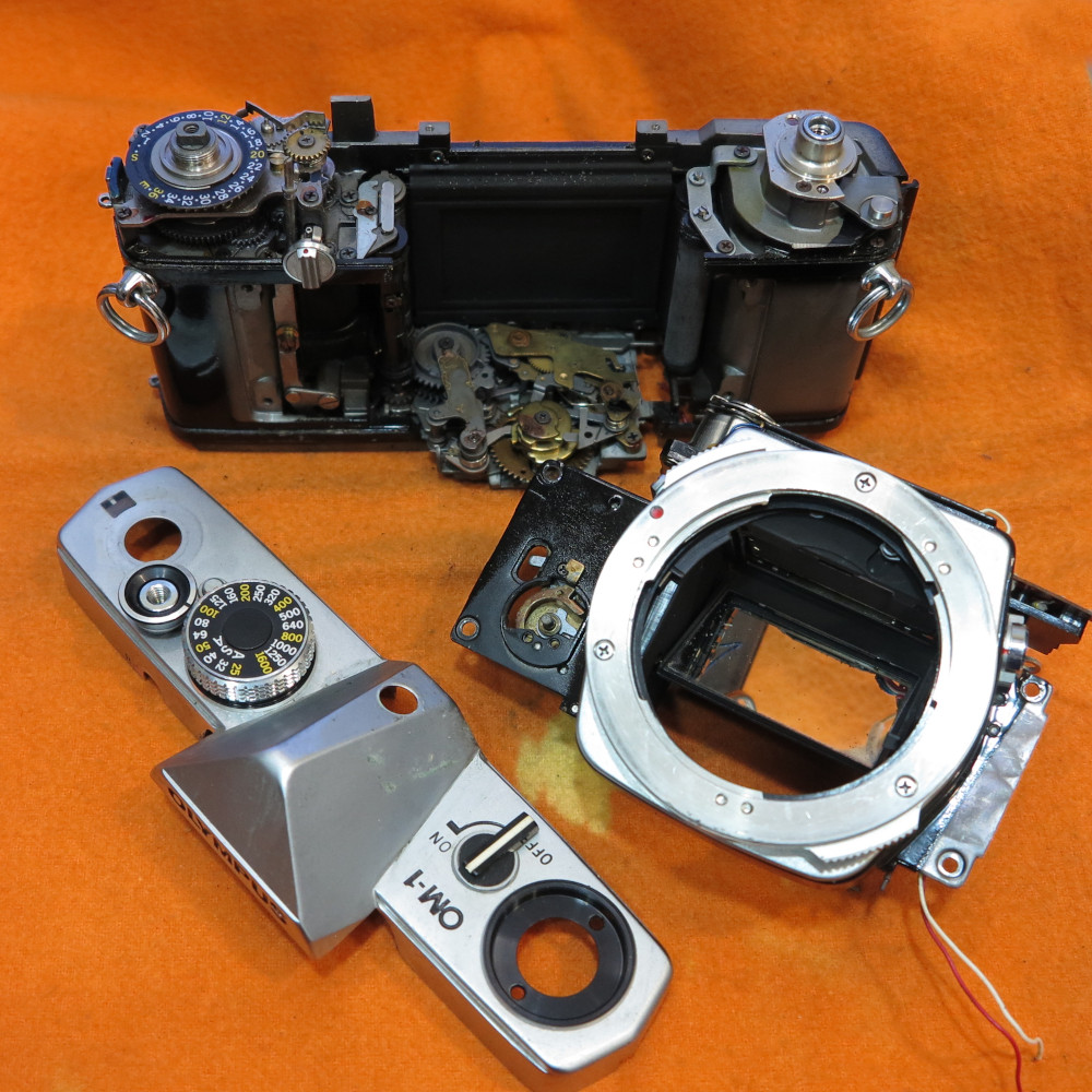 オリンパスＯＭ－１のカメラ修理 | 店主のブログ