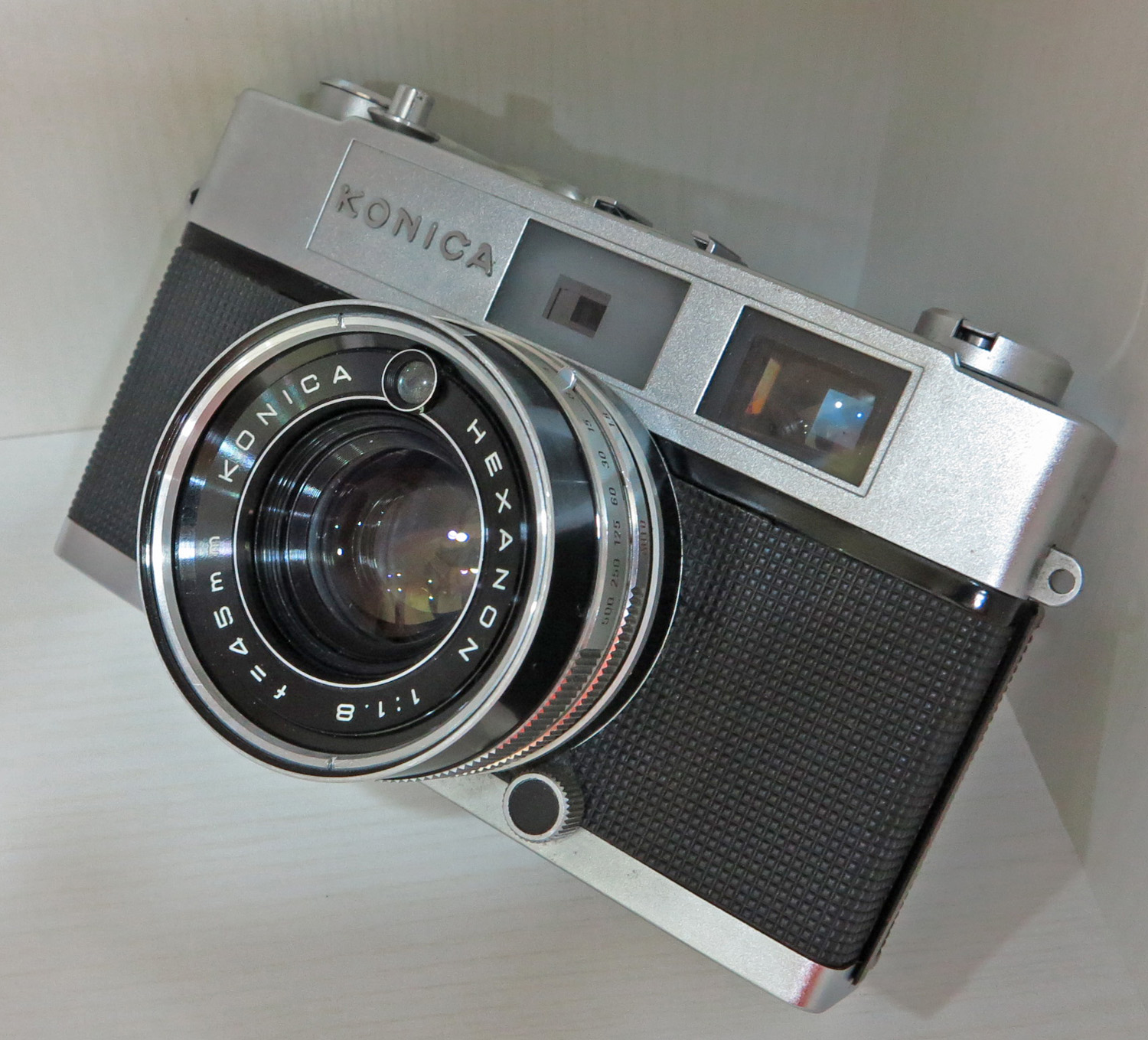 超目玉 フィルムカメラ コニカ KONICA 高級ブランド SⅡ SⅡ カメラ